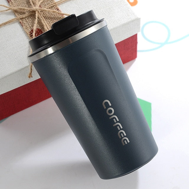 Coffee Thermos Cups Classical Coffee Leak-Proof Thermal Cups 304 Stainless  Steel Coffee Mug Vacuum Flask Travel Thermal Mug - AliExpress