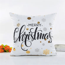 Load image into Gallery viewer, MIHE Christmas Cushion Cover For Home Decoratives Cushions For Sofa Seat Covers Car Pillowcase Soft Bed Pillow Case BZT18