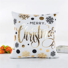 Load image into Gallery viewer, MIHE Christmas Cushion Cover For Home Decoratives Cushions For Sofa Seat Covers Car Pillowcase Soft Bed Pillow Case BZT18