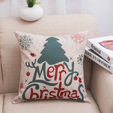 Load image into Gallery viewer, MIHE Christmas Cushion Cover For Home Decoratives Cushions For Sofa Seat Covers Car Pillowcase Soft Bed Pillow Case BZT18