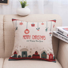 Load image into Gallery viewer, MIHE Christmas Cushion Cover For Home Decoratives Cushions For Sofa Seat Covers Car Pillowcase Soft Bed Pillow Case BZT18