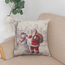 Load image into Gallery viewer, MIHE Christmas Cushion Cover For Home Decoratives Cushions For Sofa Seat Covers Car Pillowcase Soft Bed Pillow Case BZT18