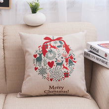 Load image into Gallery viewer, MIHE Christmas Cushion Cover For Home Decoratives Cushions For Sofa Seat Covers Car Pillowcase Soft Bed Pillow Case BZT18