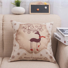 Load image into Gallery viewer, MIHE Christmas Cushion Cover For Home Decoratives Cushions For Sofa Seat Covers Car Pillowcase Soft Bed Pillow Case BZT18