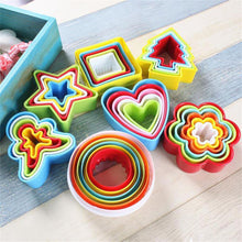Load image into Gallery viewer, 5pcs/6pcs/Set  Cookie Cutter Cake Mold Biscuit Fondant DIY Cake Kitchen Cooking Kitchen Baking Tools Cake Cookie Mold Biscuit