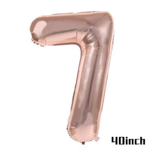 Load image into Gallery viewer, WEIGAO Rose Gold Party Disposable Tableware Champagne Cup Plate Straws 1st Birthday Party Decor Kids Baby Shower Party Supplies