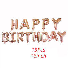 Load image into Gallery viewer, WEIGAO Rose Gold Party Disposable Tableware Champagne Cup Plate Straws 1st Birthday Party Decor Kids Baby Shower Party Supplies